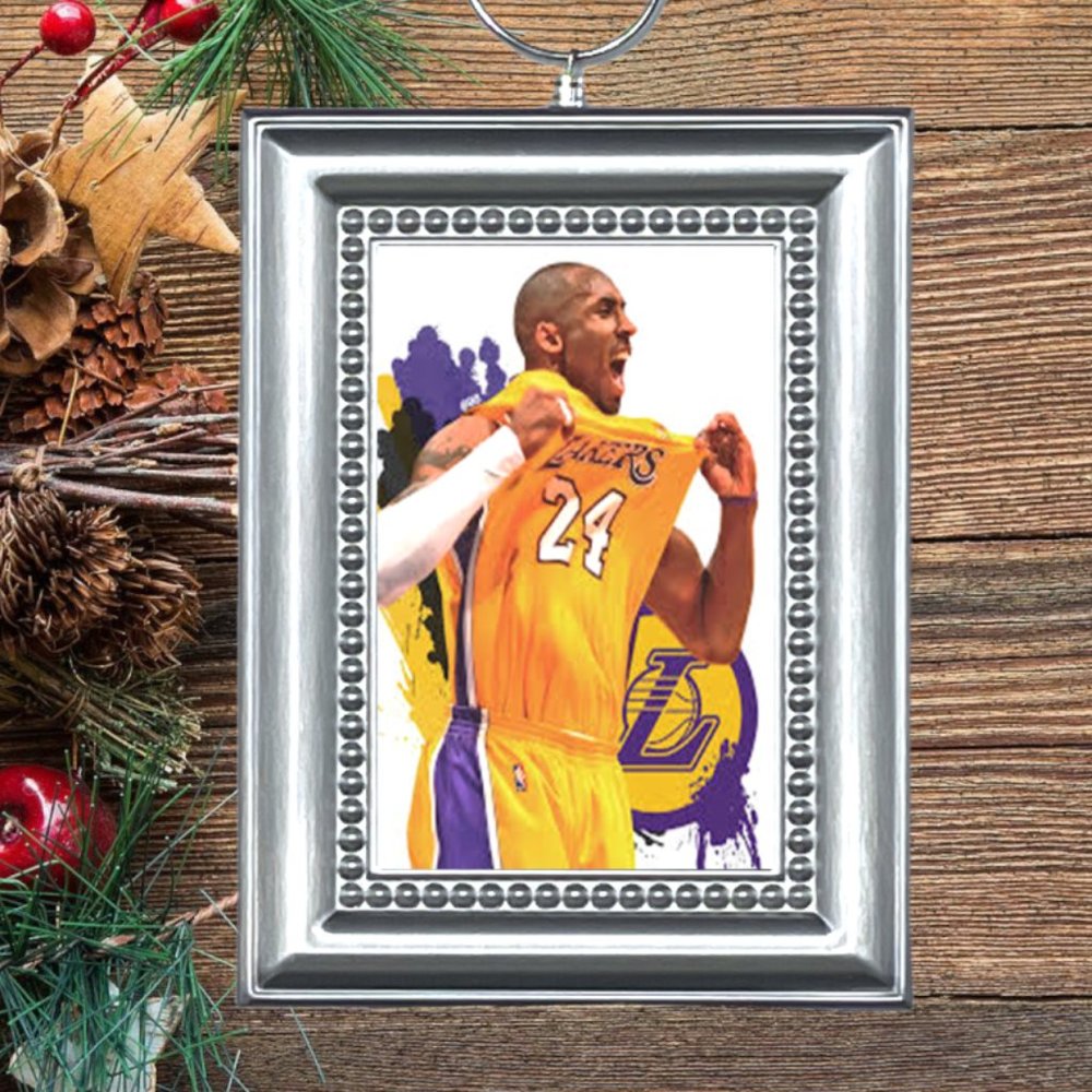 Kobe Bryant Lakers Christmas Tree Ornament